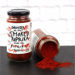 Smoked Paprika, pimiento peppers smoked over oak. adds flavour and red colour to chorizo