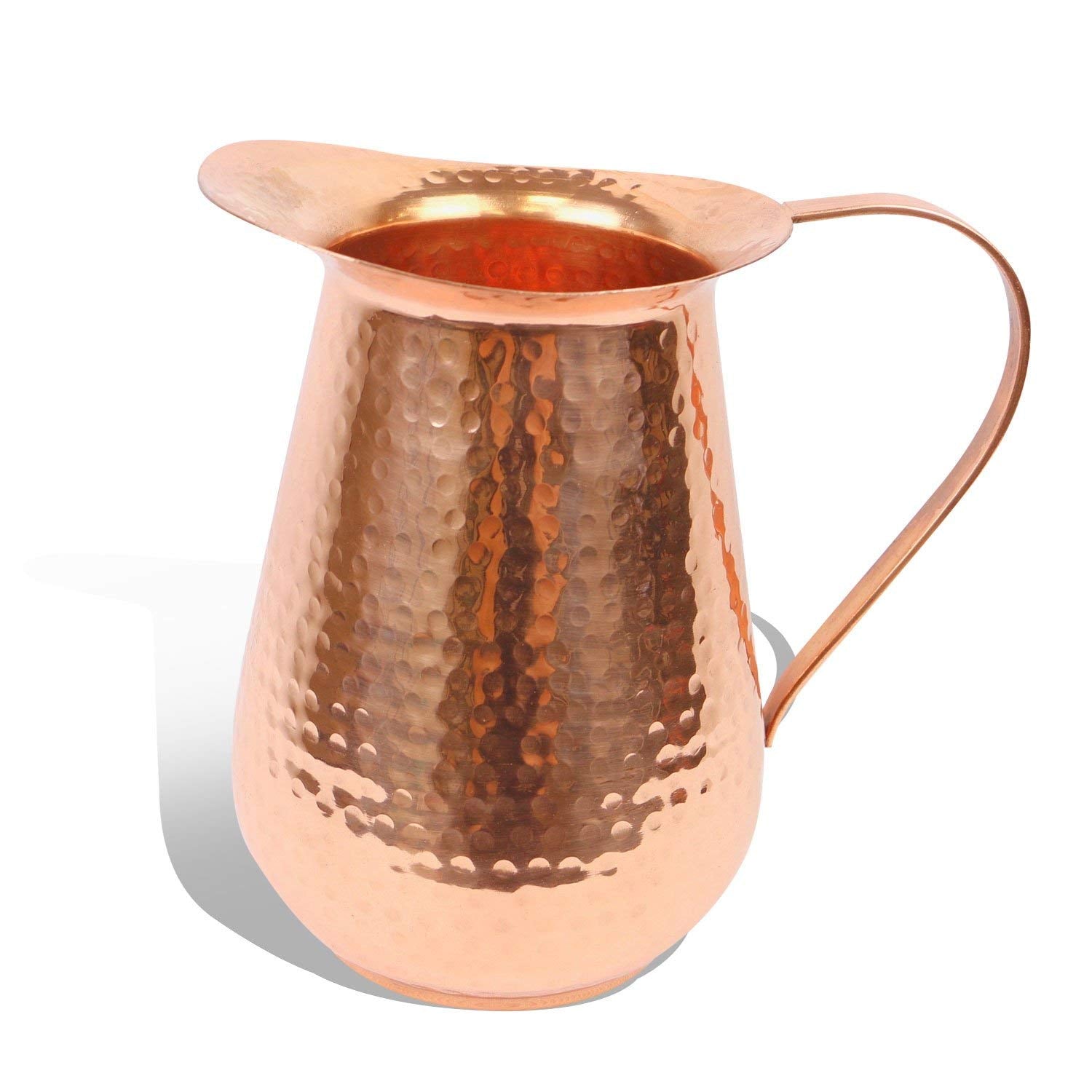 Hammered Copper Pitcher, 70oz