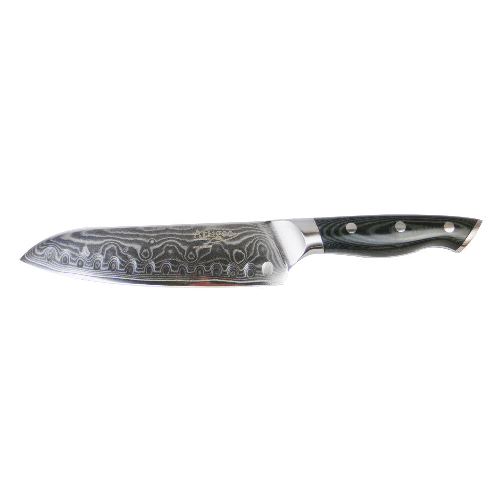 7" Premium Santoku Knife, VG-10 Damascus Steel