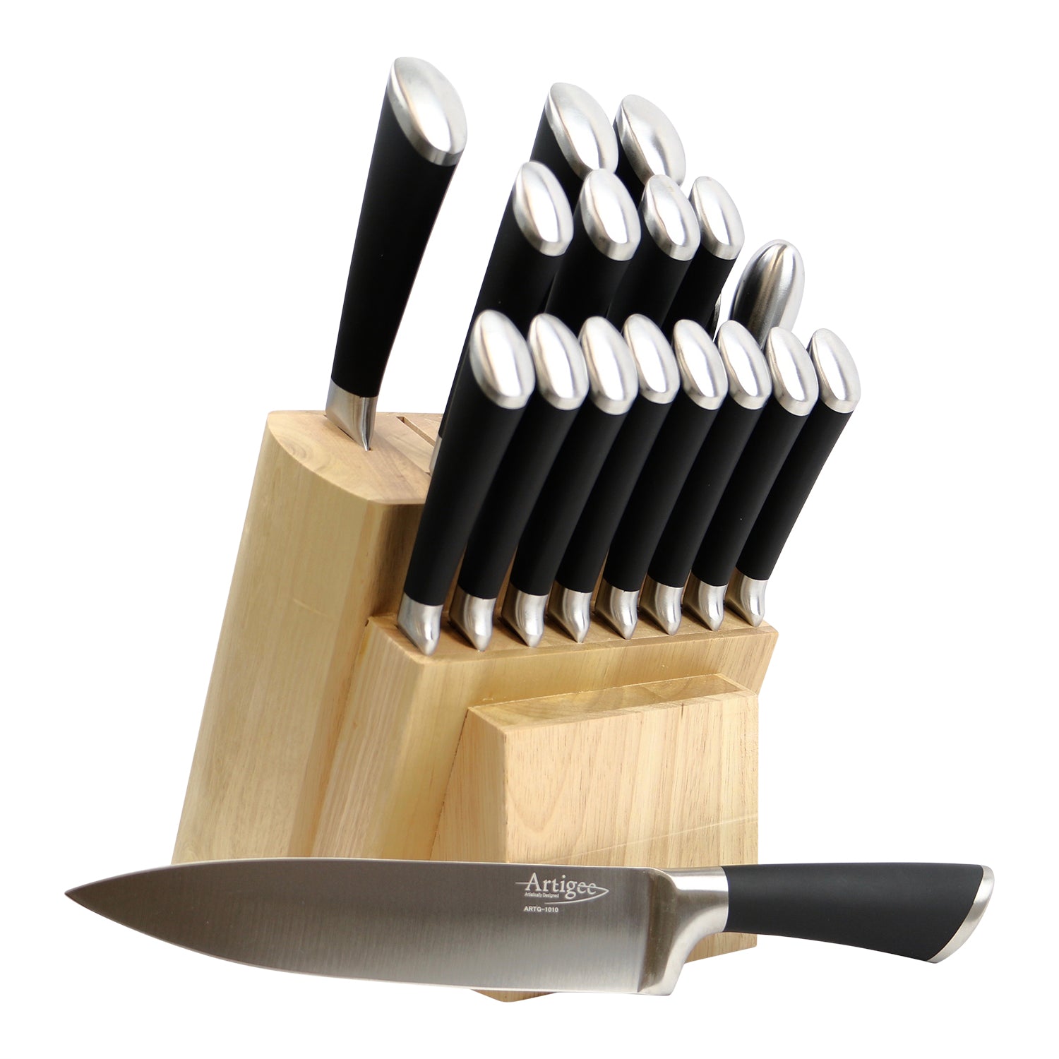 Premium Kitchen Knife Set 19 Piece