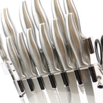 Stainless Steel Kitchen Knife Set 14-Piece with Acrylic Stand