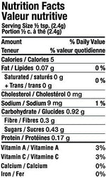 Nutrition facts, Peri Peri Rub, African, chilli peppers, lemon peel, garlic.